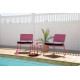 Lina Loungestol Rosa 2-Pack