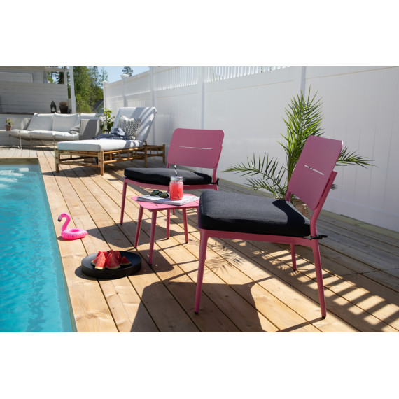 Lina Loungestol Rosa 2-Pack