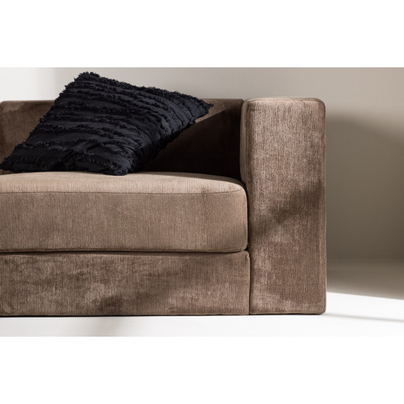 LUMI 3-Seter Sofa Brun