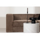 LUMI 3-Seter Sofa Brun