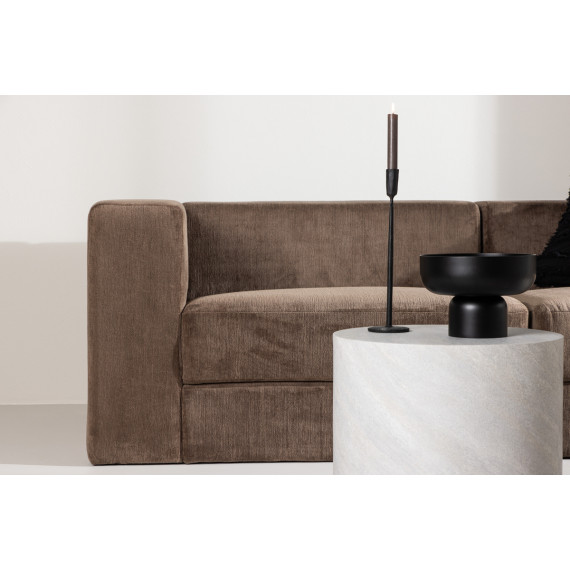 LUMI 3-Seter Sofa Brun