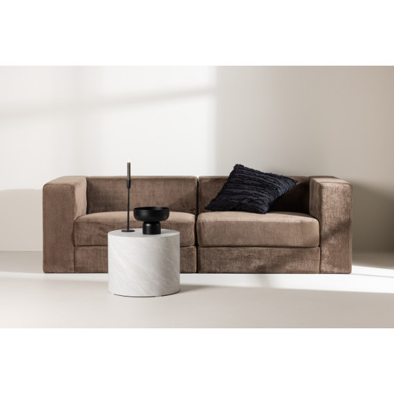 LUMI 3-Seter Sofa Brun