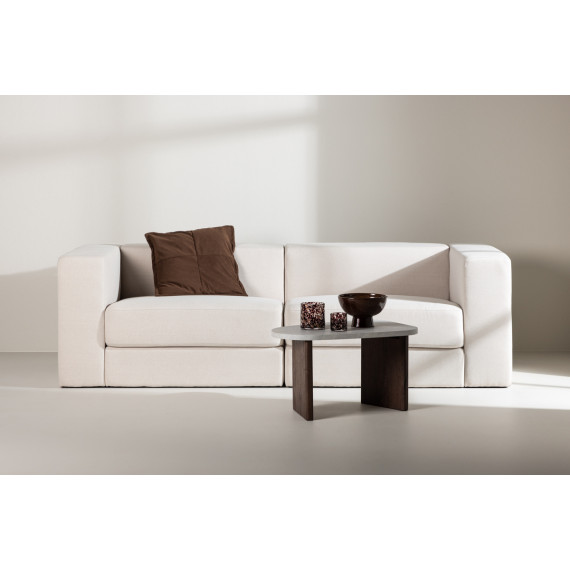 LUMI 3-Seter Sofa Hvit