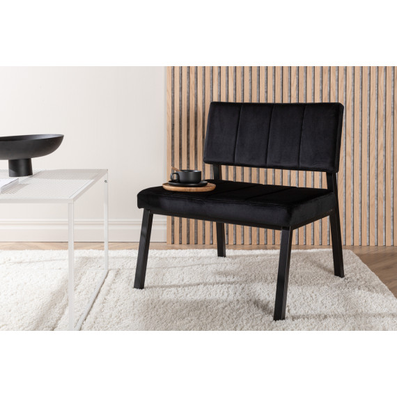 MONETT Loungestol Svart 2-Pack